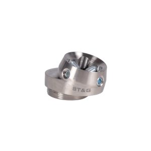 ADAPTA HEMBRA INCLINADO 15º A M36 CON DESPLAZAMIENTO 12,6 MM